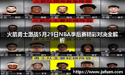 火箭勇士激战5月29日NBA季后赛精彩对决全解析